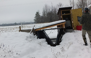 photo of tile drainage research site