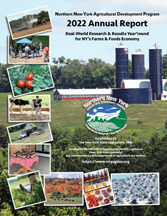 NNYADP Annual Report Cover with farm scenes